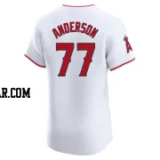 Tim Anderson Men's Los Angeles Angels White Elite Home Jersey