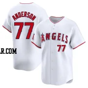 Tim Anderson Men's Los Angeles Angels White Limited Home Jersey