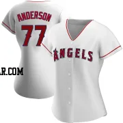 Tim Anderson Women's Los Angeles Angels White Replica Home Jersey