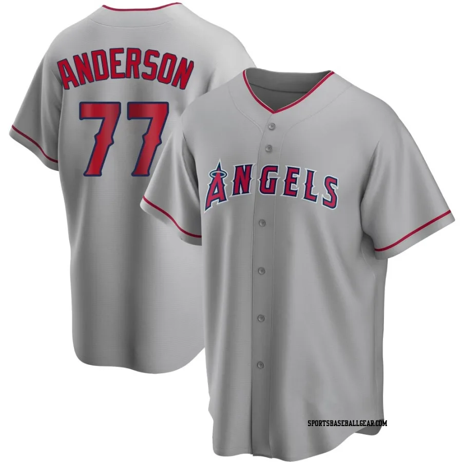 Tim Anderson Youth Los Angeles Angels Replica Silver Road Jersey
