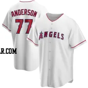 Tim Anderson Youth Los Angeles Angels White Replica Home Jersey