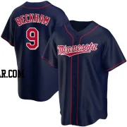 Tim Beckham Men's Minnesota Twins Navy Replica Alternate Team Jersey