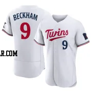 Tim Beckham Men's Minnesota Twins White Authentic Home Jersey
