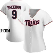 Tim Beckham Women's Minnesota Twins White Replica Home Jersey