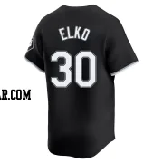 Tim Elko Men's Chicago White Sox Black Limited Alternate Jersey
