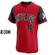 Tim Elko Men's Chicago White Sox Red/Black Elite 2025 City Connect Jersey