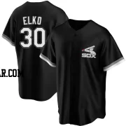 Tim Elko Youth Chicago White Sox Black Replica Spring Training Jersey