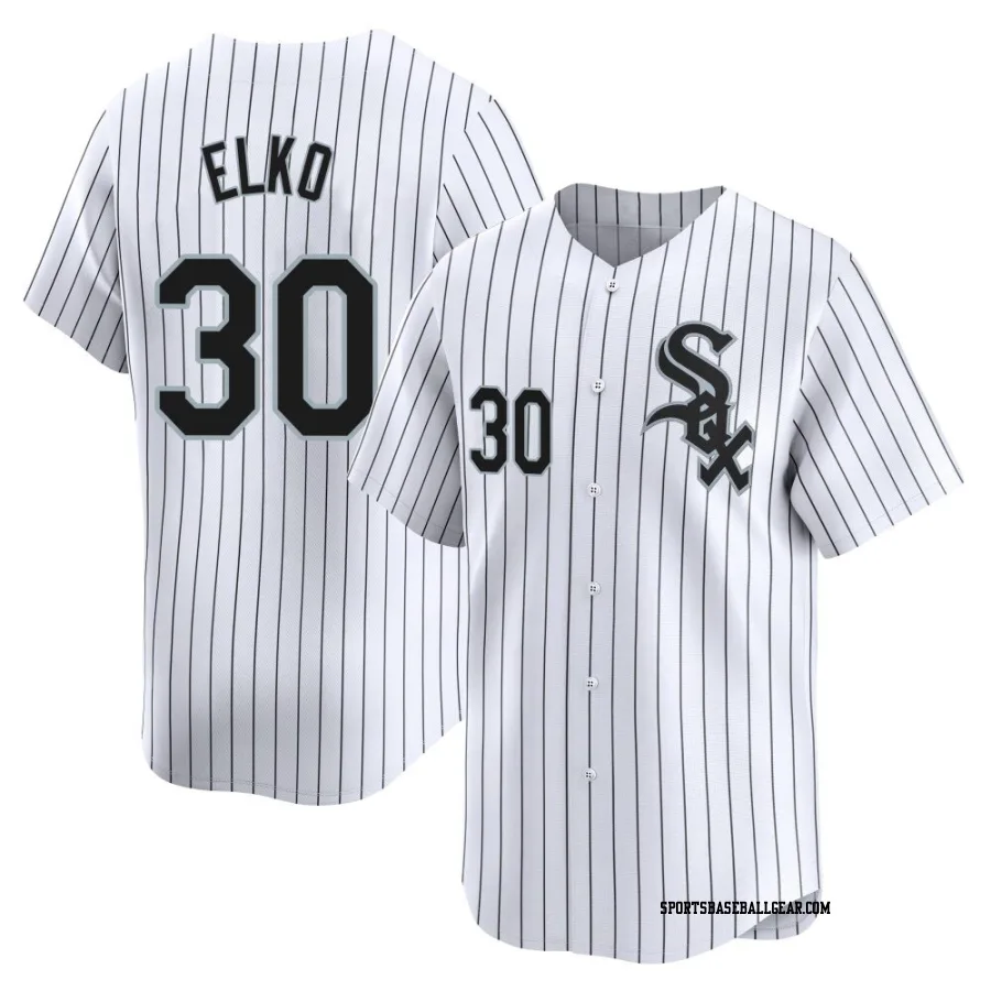 Tim Elko Youth Chicago White Sox White Limited Home Jersey