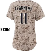 Tim Flannery Women's San Diego Padres Camo Limited 2nd Alternate Jersey