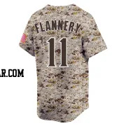 Tim Flannery Youth San Diego Padres Camo Limited 2nd Alternate Jersey