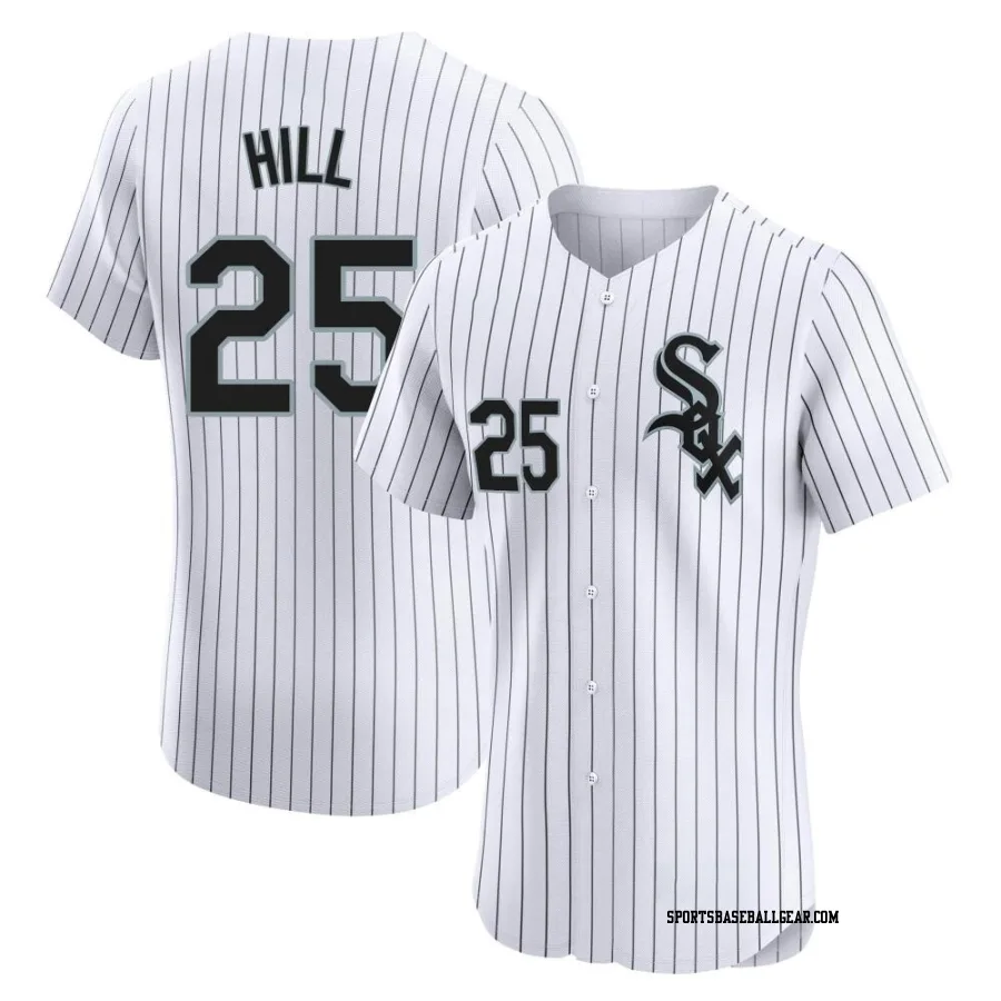 Tim Hill Men's Chicago White Sox White Elite Home Jersey