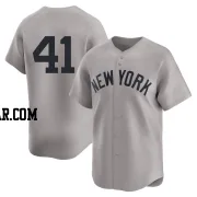 Tim Hill Men's New York Yankees Gray Limited Away 2nd Jersey