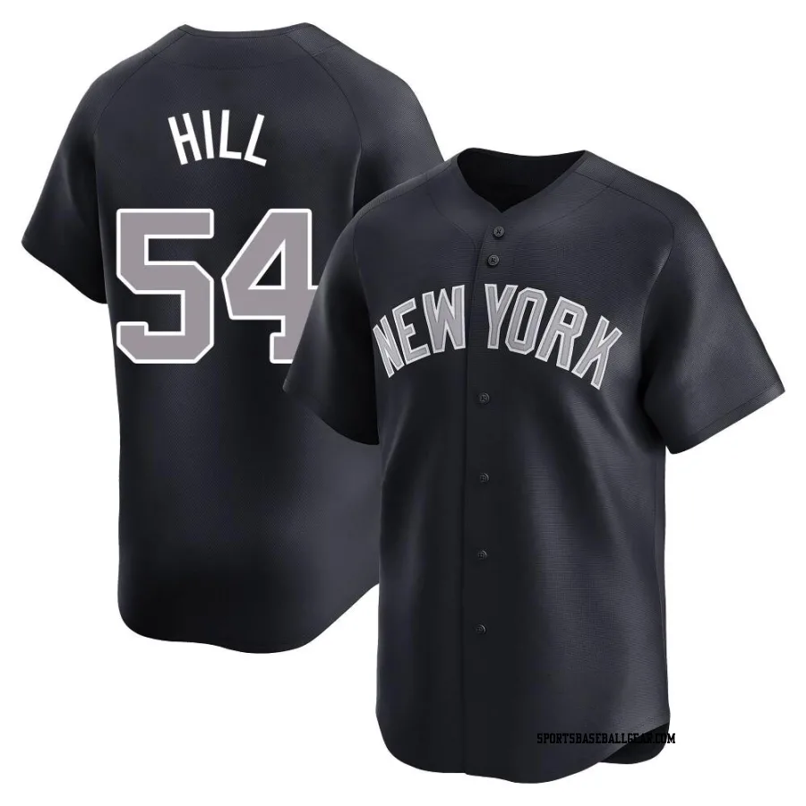 Tim Hill Men's New York Yankees Navy Limited Alternate Jersey