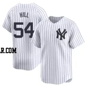 Tim Hill Men's New York Yankees White Limited Yankee Home Jersey