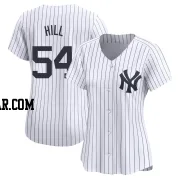 Tim Hill Women's New York Yankees White Limited Yankee Home Jersey