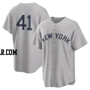 Tim Hill Youth New York Yankees Gray Replica 2021 Field of Dreams Jersey