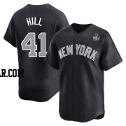 Tim Hill Youth New York Yankees Navy Limited Alternate 2024 World Series Jersey