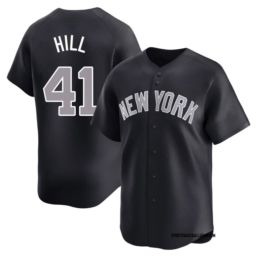 Tim Hill Youth New York Yankees Navy Limited Alternate Jersey