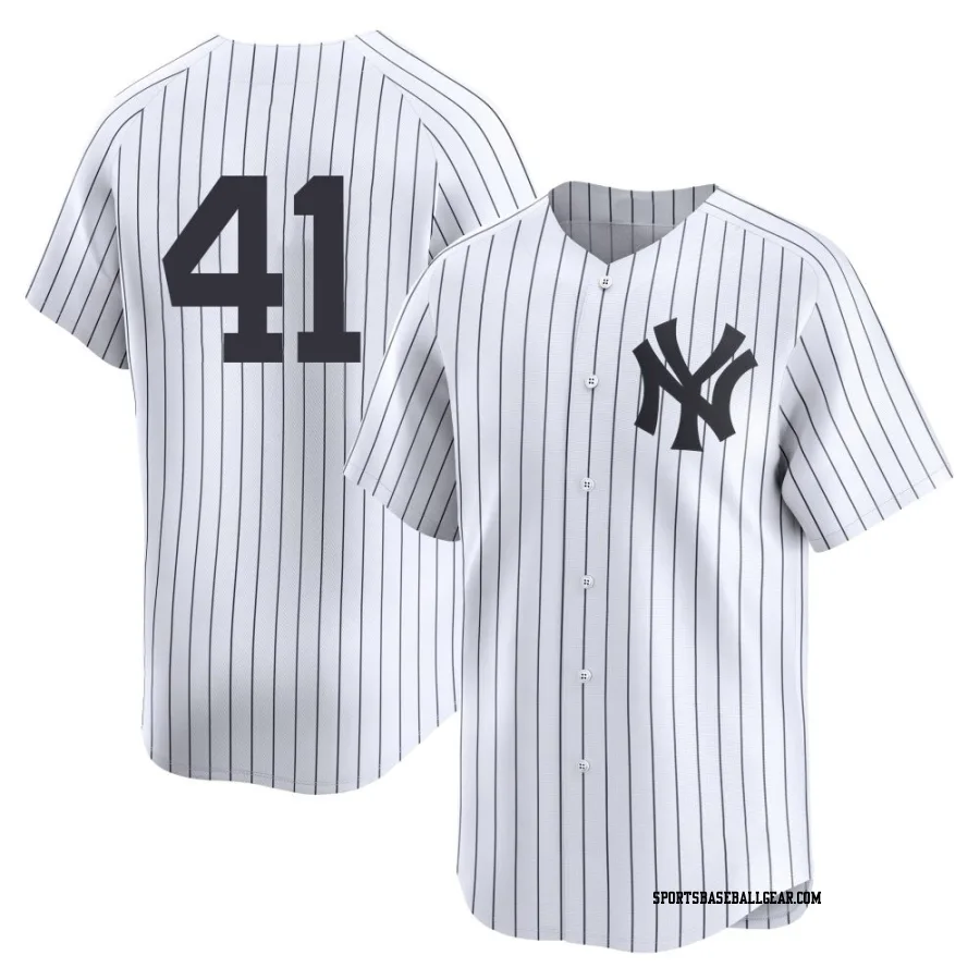 Tim Hill Youth New York Yankees White Limited Yankee Home 2nd Jersey