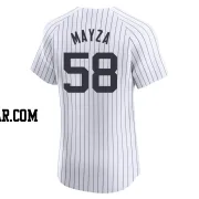 Tim Mayza Men's New York Yankees White Elite Home Jersey