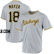 Tim Mayza Men's Pittsburgh Pirates Gray Replica Road Jersey