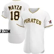 Tim Mayza Men's Pittsburgh Pirates White Authentic Home Jersey