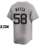 Tim Mayza Youth New York Yankees Gray Limited Away Jersey