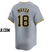 Tim Mayza Youth Pittsburgh Pirates Gray Limited Away Jersey