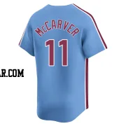 Tim McCarver Youth Philadelphia Phillies Light Blue Limited Alternate Jersey