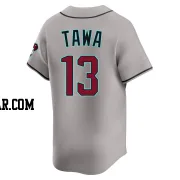 Tim Tawa Men's Arizona Diamondbacks Gray Limited Alternate Jersey