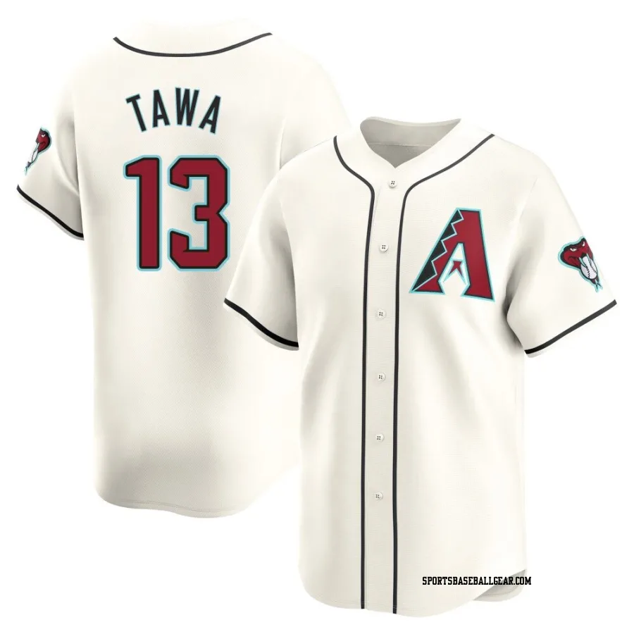 Tim Tawa Men's Arizona Diamondbacks White Limited Home Jersey