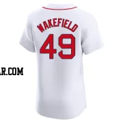 Tim Wakefield Men's Boston Red Sox White Elite Home Jersey