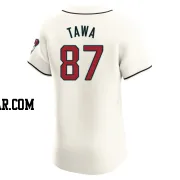 Timothy Tawa Men's Arizona Diamondbacks Cream Elite Home Jersey