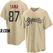 Timothy Tawa Men's Arizona Diamondbacks Gold Replica 2021 City Connect Cool Base Jersey