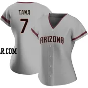 Timothy Tawa Women's Arizona Diamondbacks Gray Replica Road Jersey