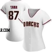 Timothy Tawa Women's Arizona Diamondbacks White Authentic Home Jersey