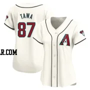 Timothy Tawa Women's Arizona Diamondbacks White Limited Home Jersey