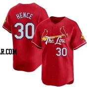 Tink Hence Men's St. Louis Cardinals Red Limited 2024 City Connect Jersey