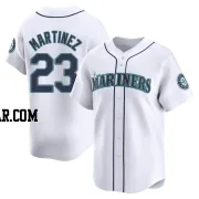 Tino Martinez Men's Seattle Mariners White Limited Home Jersey