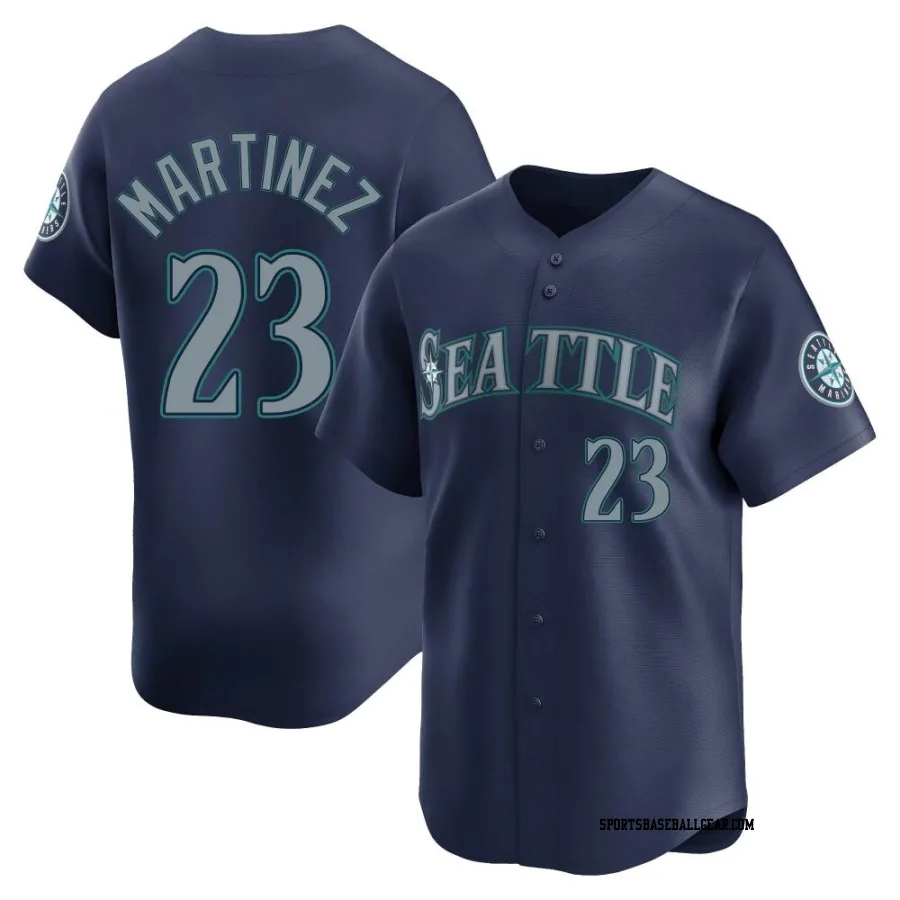 Tino Martinez Youth Seattle Mariners Navy Limited Road Jersey