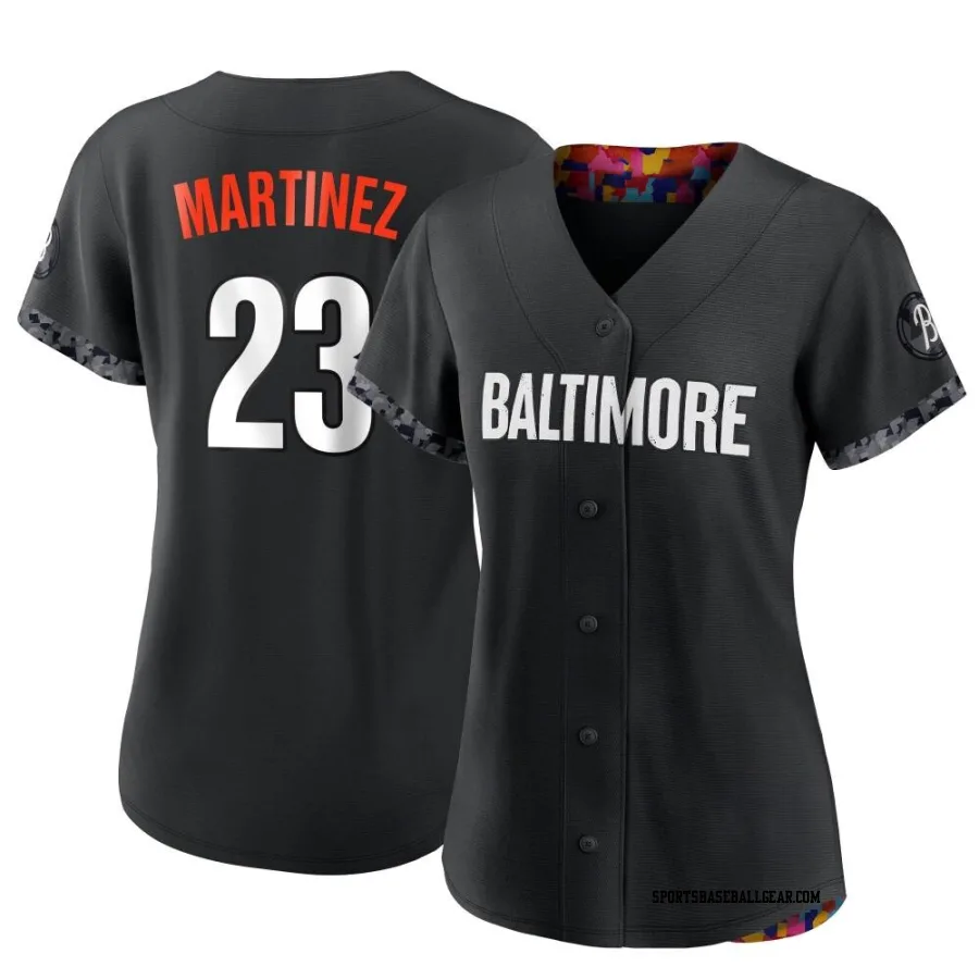 Tippy Martinez Women's Baltimore Orioles Black Authentic 2023 City Connect Jersey