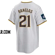 Tirso Ornelas Men's San Diego Padres White Replica 2024 World Tour Seoul Series Home Jersey
