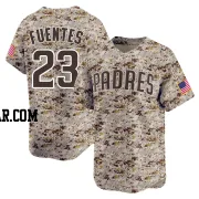Tito Fuentes Men's San Diego Padres Camo Limited 2nd Alternate Jersey