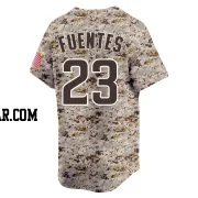 Tito Fuentes Men's San Diego Padres Camo Limited 2nd Alternate Jersey