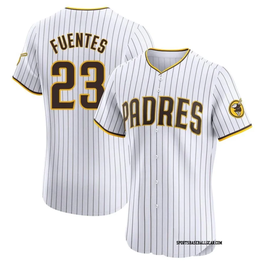 Tito Fuentes Men's San Diego Padres White Elite Home Jersey