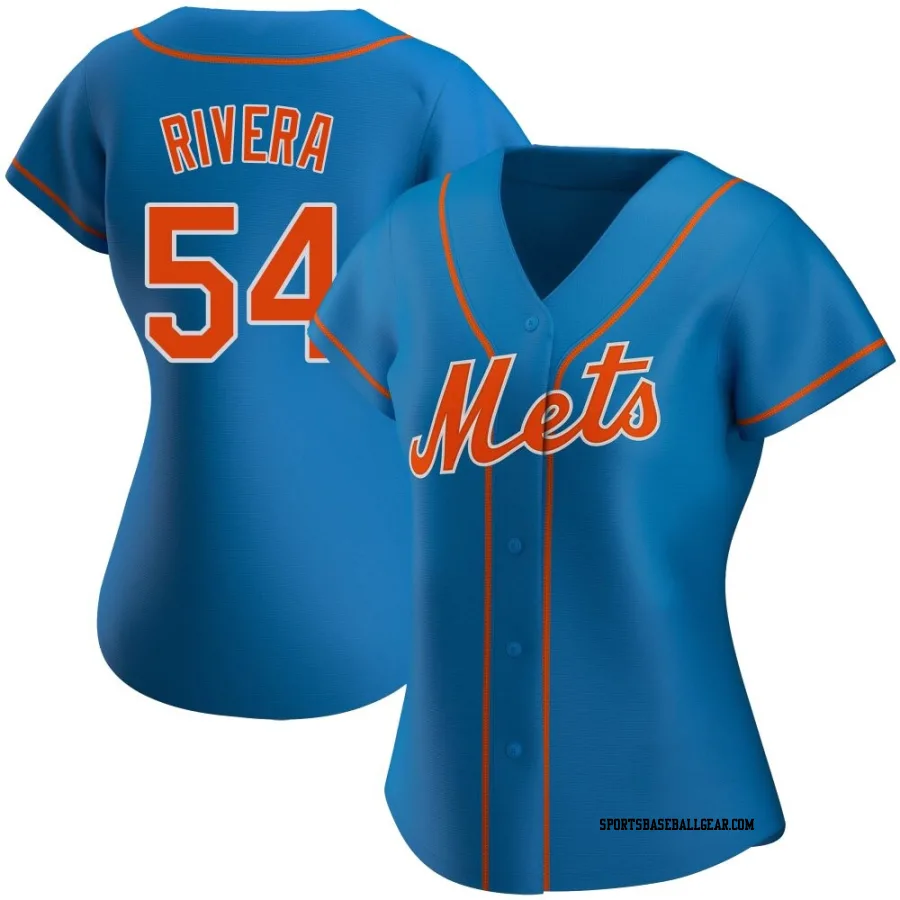 T.J. Rivera Women's New York Mets Royal Authentic Alternate Jersey