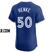 Tom Henke Men's Toronto Blue Jays Royal Elite Alternate Jersey