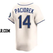 Tom Paciorek Men's Seattle Mariners Cream Limited Alternate Jersey