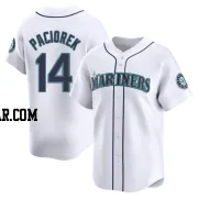 Tom Paciorek Men's Seattle Mariners White Limited Home Jersey