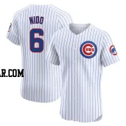 Tomás Nido Men's Chicago Cubs White Elite Tomas Nido Home Jersey